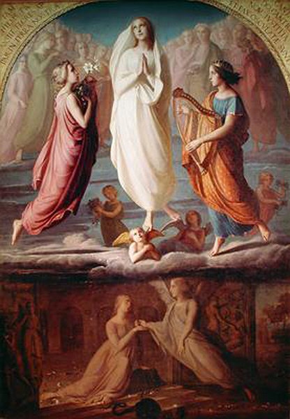 Anne-Francois-Louis Janmot L'assomption de la Vierge